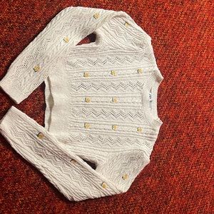 Zara sunflower sweater, very good quality, Has not been worn